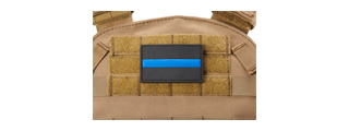 Thin Blue Line PVC Morale Patch Thin Blue Line PVC Morale Patch