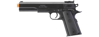 UK Arms M1911 Spring Powered Airsoft Pistol (Color: Black)