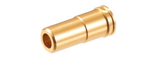 Lancer Tactical 19.7mm CNC Machined Aluminum Air Nozzle for Airsoft AEGs (Color: Gold) Lancer Tactical 19.7mm CNC Machined Aluminum Air Nozzle for Airsoft AEGs (Color: Gold)