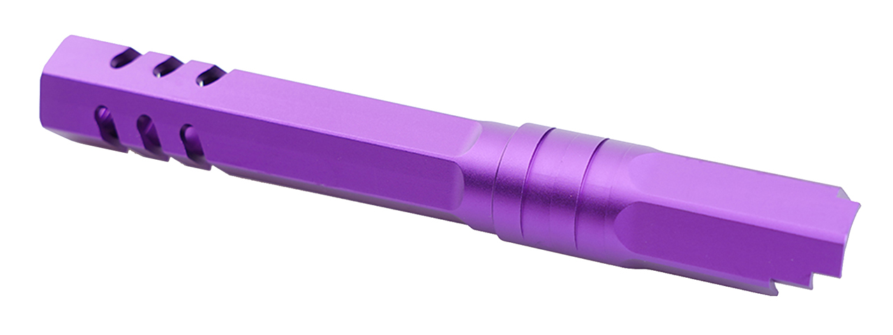 Atlas Custom Works 5.1 Inch Aluminum Hex Outer Barrel for TM Hicapa M11 CW GBBP (Purple) Atlas Custom Works 5.1 Inch Aluminum Hex Outer Barrel for TM Hicapa M11 CW GBBP (Purple)