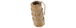 Lancer Tactical Molle Water Bottle Pouch - Khaki Lancer Tactical Molle Water Bottle Pouch - Khaki