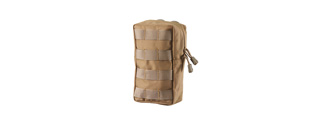 Lancer Tactical General Purpose Molle Pouch - Khaki Lancer Tactical General Purpose Molle Pouch - Khaki