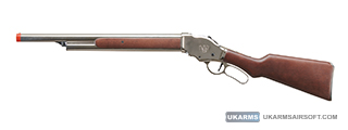 Golden Eagle 1887 Long Lever Action Shotgun (Silver)