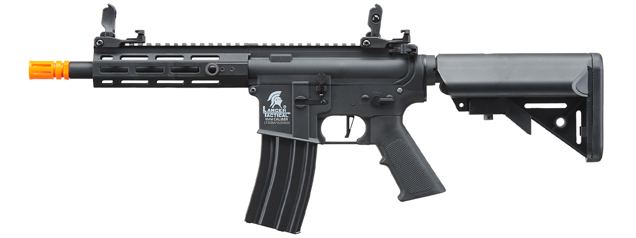 Lancer Tactical Gen 2 Hellion M-LOK 7" Airsoft M4 AEG (Color: Black)(Battery and Charger Included)