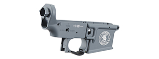 Lancer Tactical Metal Lower Receiver for M4 AEGs (Gray) Lancer Tactical Metal Lower Receiver for M4 AEGs (Gray)