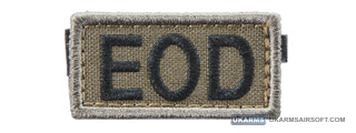 "EOD" Embroidered Morale Patch "EOD" Embroidered Morale Patch