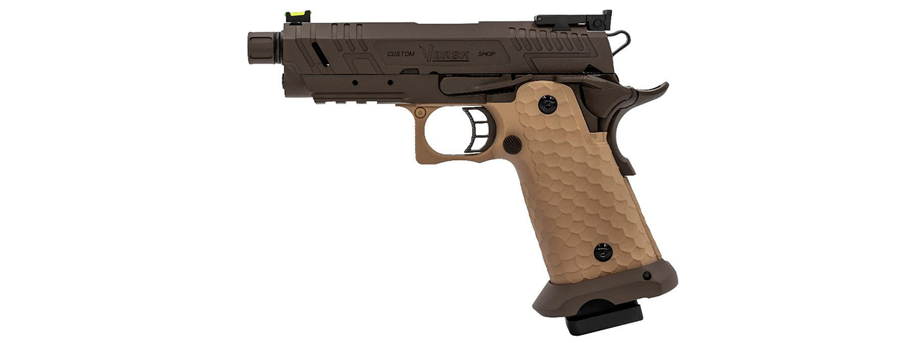 Vorsk Airsoft CS Compact Vengeance 3.8 Hi Capa - Bronze/Tan