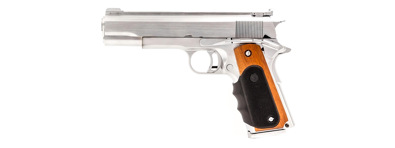 Vorsk Airsoft VX-9 Agency Gas Blowback Pistol - Chrome