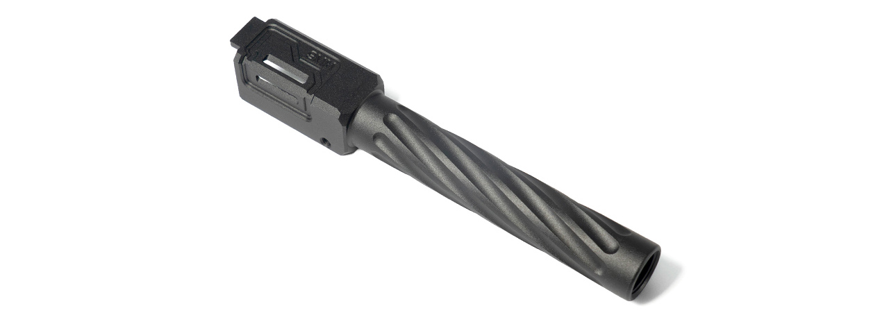 TTI Airsoft Fixed Outer Barrel for Marui G17 / G18 Gen3 Spec & WE G-Series GBB Airsoft - Type B - (Black) TTI Airsoft Fixed Outer Barrel for Marui G17 / G18 Gen3 Spec & WE G-Series GBB Airsoft - Type B - (Black)