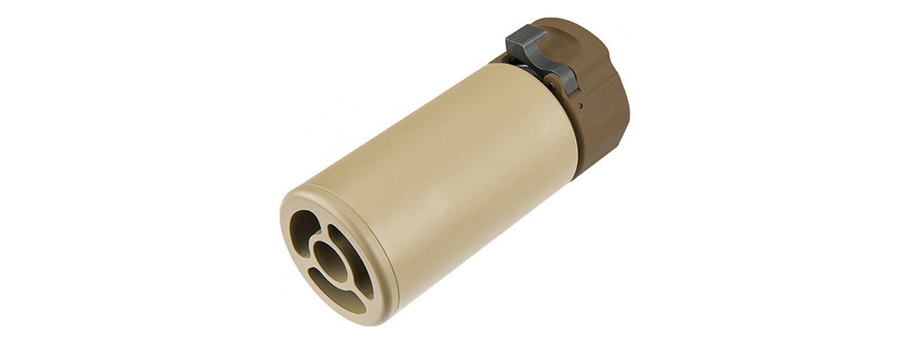 Atlas Custom Works Full Metal SOCOM QD Barrel Extension w/ Flash Hider - (Tan)