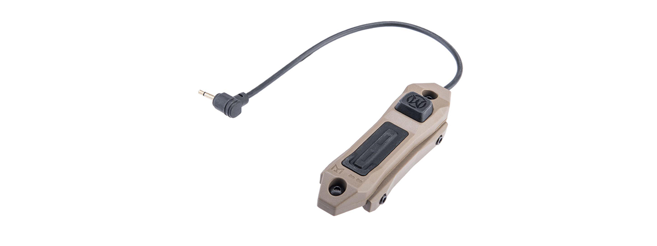 Atlas Custom Works Dual Function Remote Pressure Switch for PEQ Laser Units - (Dark Earth)