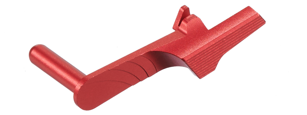 Atlas Custom Works Aluminum Slide Stop Type-1 for Marui Hi-Capa GBB Pistol - (Red)