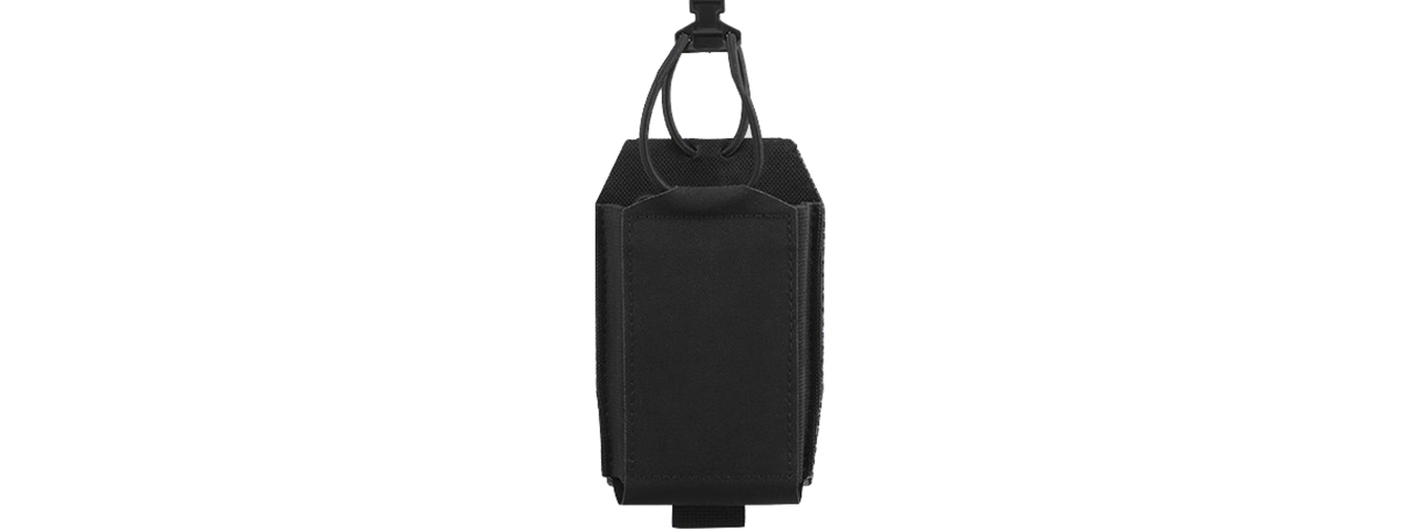 Lightweight Tactical Belt Horizontal Mag Pouch - (Black)