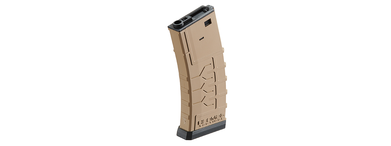 HFC HB-201M-B 300rd Polymer High Cap AEG M Flash Magazine - (Tan) HFC HB-201M-B 300rd Polymer High Cap AEG M Flash Magazine - (Tan)
