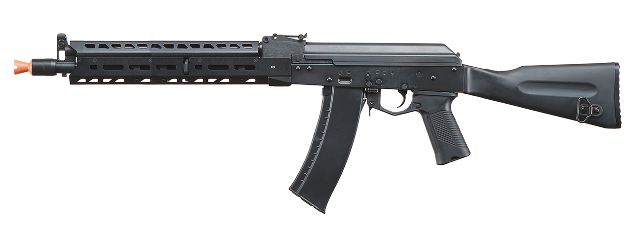 LCT LCKM Steel Airsoft AEG Rifle w/ ASTER V2 SE Expert & Full Stock - (Black)
