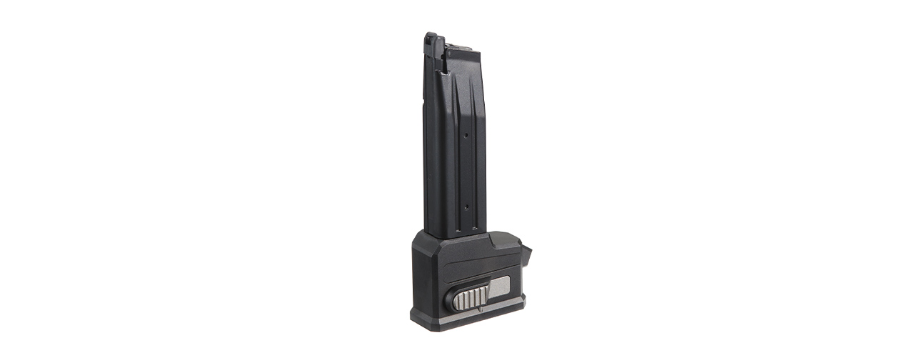 Lancer Tactical HPA AEG M4 Magazine Adaptor For TM HICAPA Airsoft Pistols - (Black)