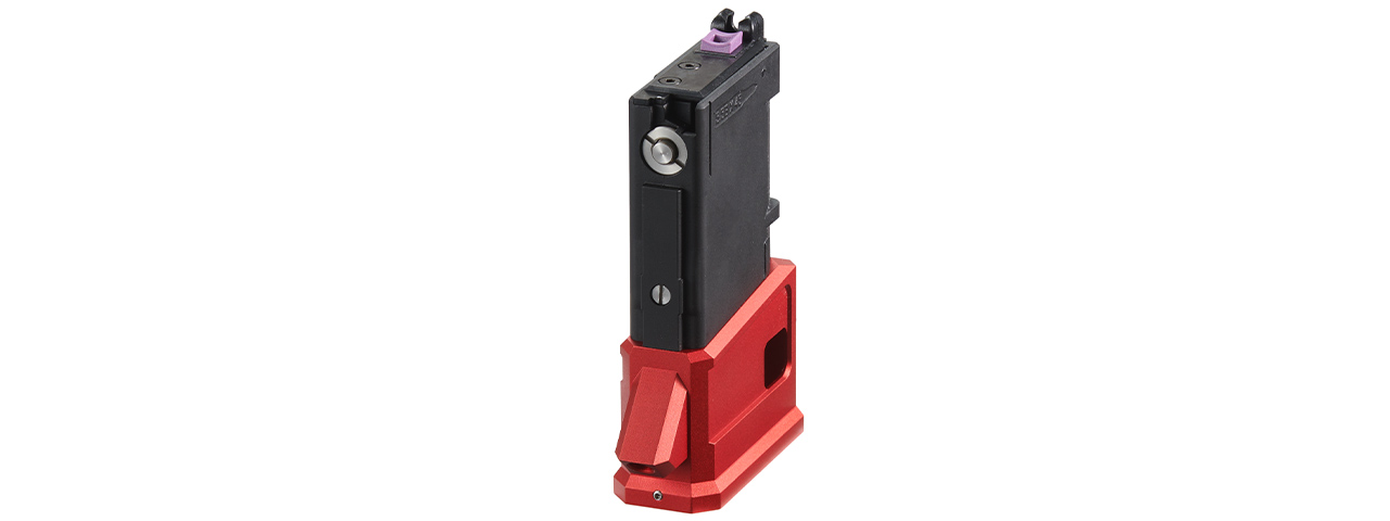 Lancer Tactical HPA Adapter For TM MWS M4 GBB Rifle - (Red)