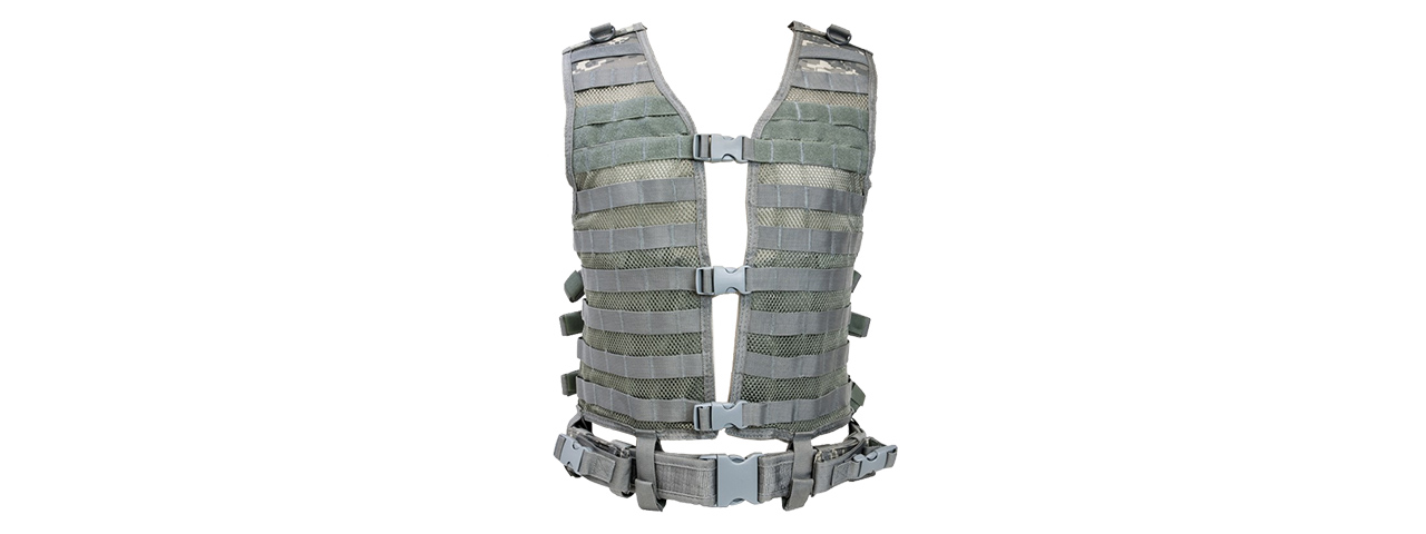 NcStar/Vism PAL/MOLLE Modular Vest - (Large/Digital Camo)