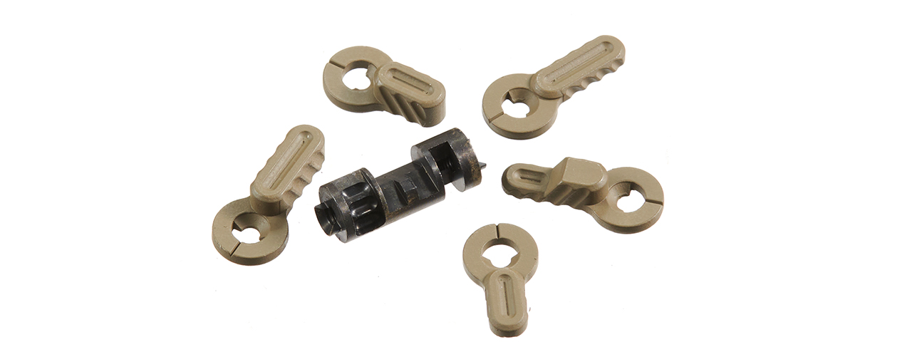 PTS SYNDICATE AIRSOFT B.A.D. AMBIDEXTROUS SAFETY SET - FULL AUTO