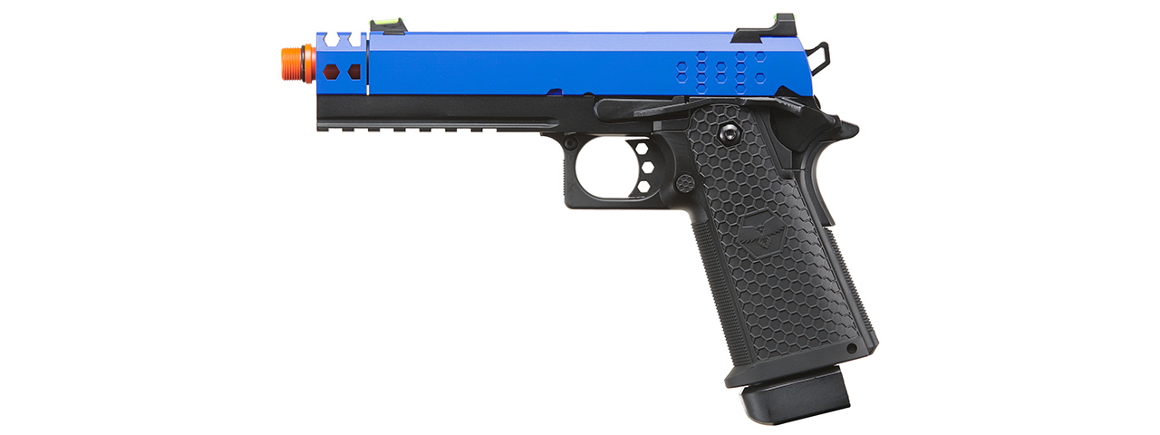 Raven Hi-Capa HEX-Comp Dual Tone Pistol - (Black/Blue)