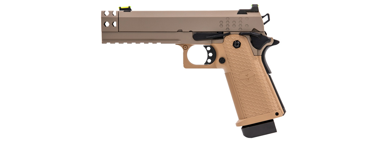 Raven Hi-Capa HEX-Comp Pistol - (Tan)