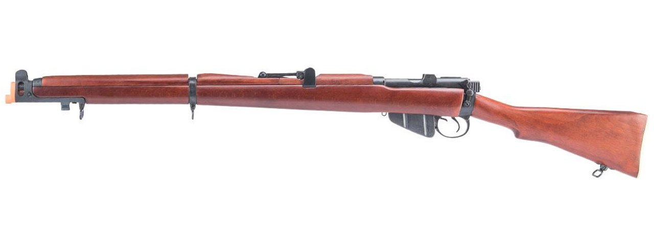 S&T Lee Enfield No. 1 Mk III Spring Powered Bolt Action Rifle w/ Real Wood Stock