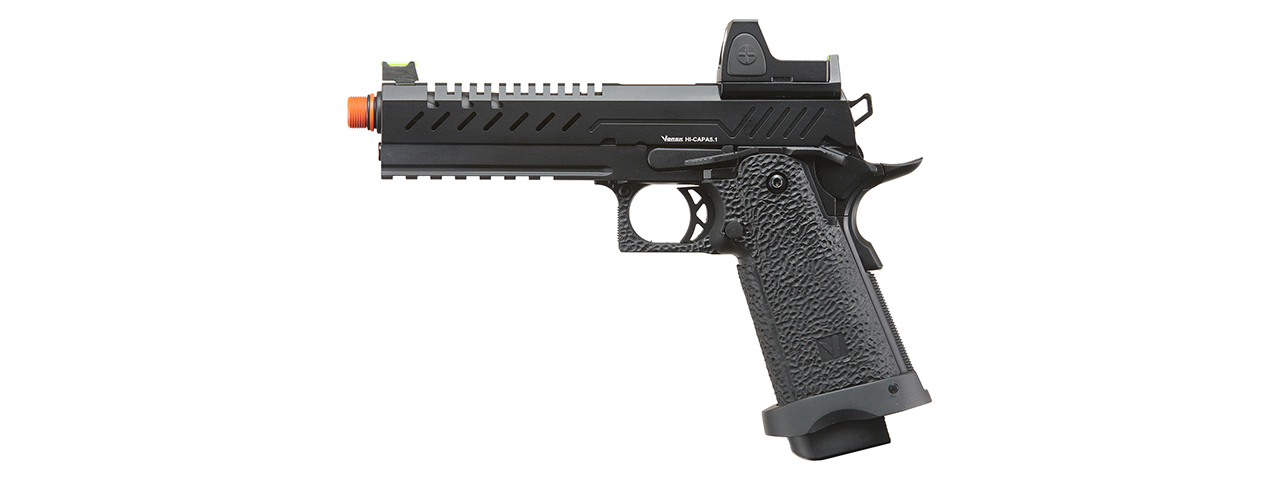 Vorsk Hi-Capa 5.1 GBB Pistol w/ Red Dot Sight - (Black)