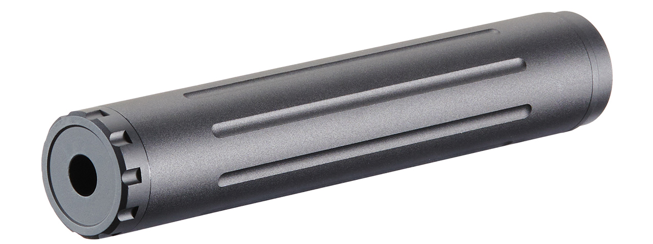 Atlas Custom Works 14mm Negative Zephyr XL Mock Suppressor (Color: Black)