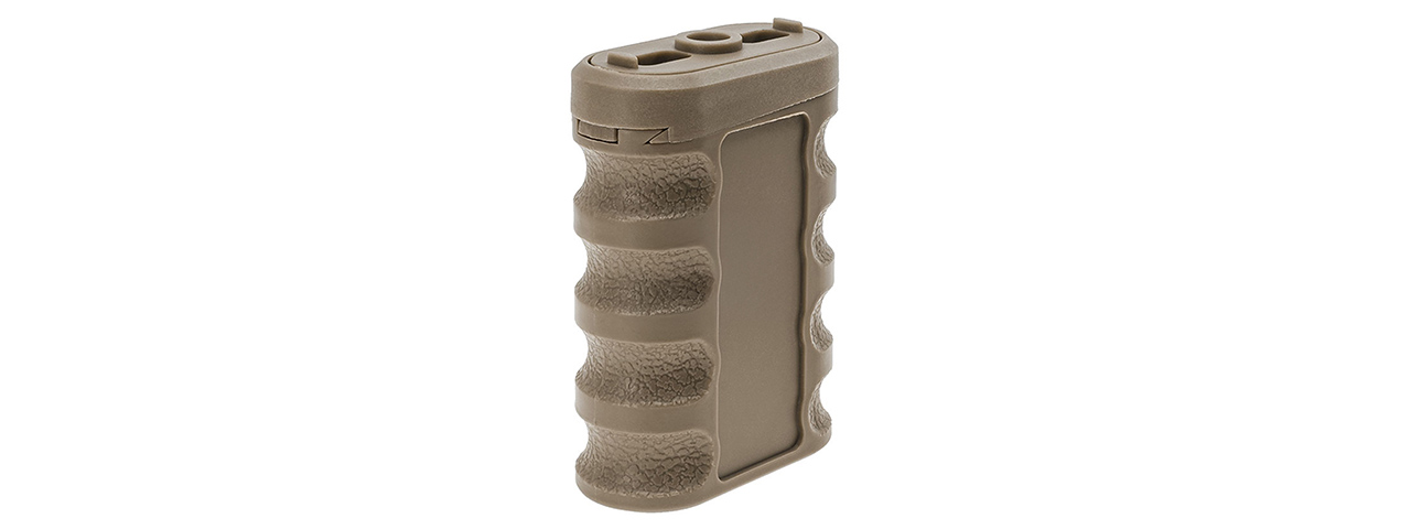 Atlas Custom Works 0-8 Degree Adjustable Vertical Foregrip for M-LOK & KeyMod Rails - (Tan)