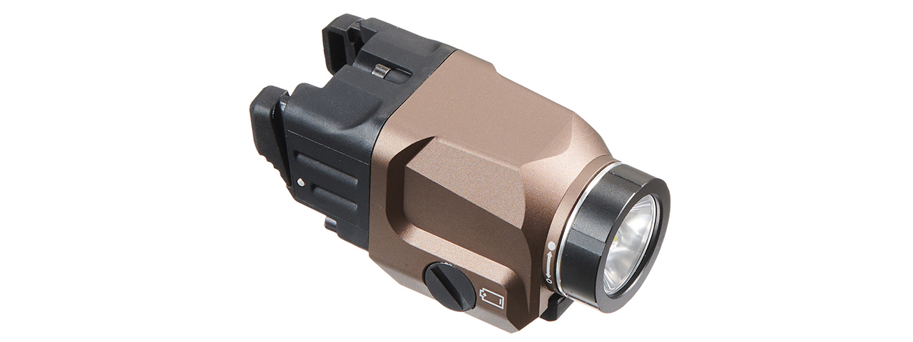 Atlas Custom Works Tactical Rail Mounted Flashlight - (Dark Earth)