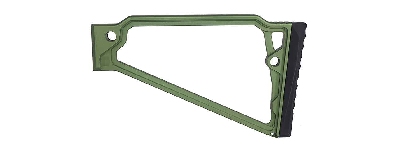 Atlas Custom Works Triangle Rise Stock w/ Butt Pad for 20mm Rails - (OD Green)
