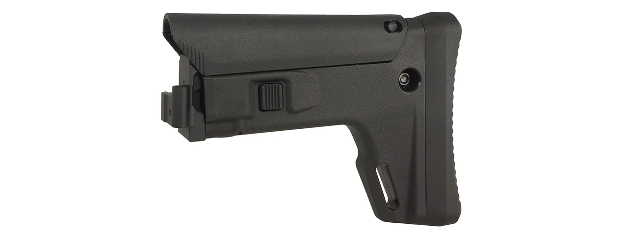 Atlas Custom Works ACR Style Retractable Stock for CYMA AK Airsoft Rifles - (Black)