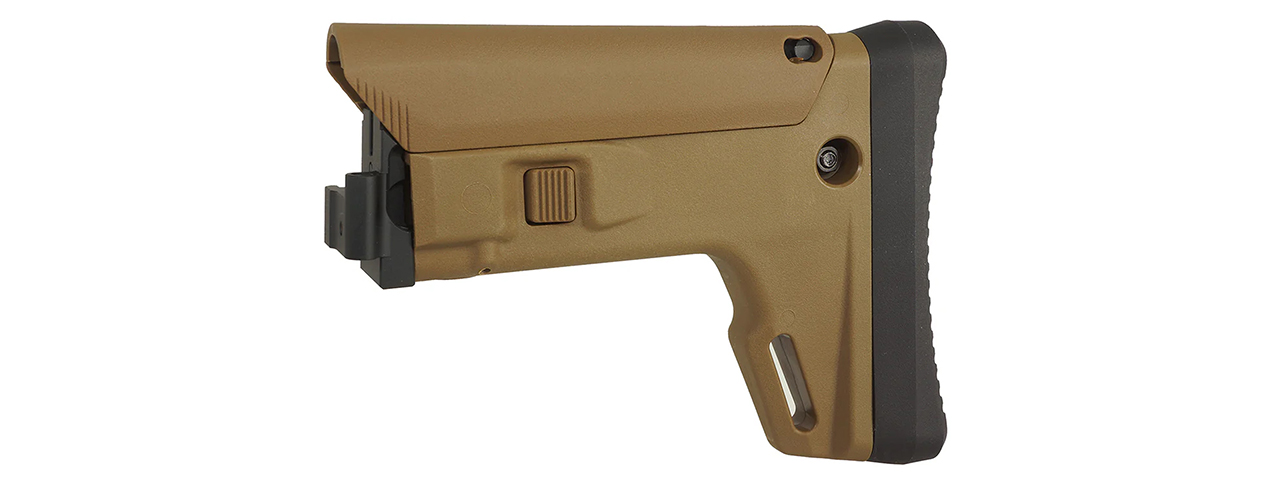 Atlas Custom Works ACR Style Retractable Stock for CYMA AK Airsoft Rifles - (Dark Earth)
