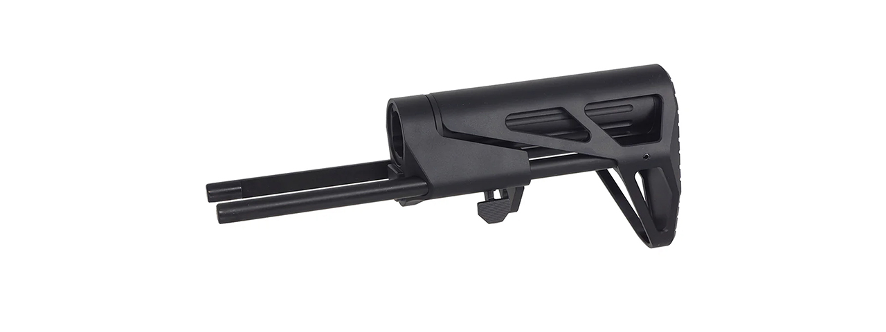 Atlas Custom Works MDX Retractable CQB Stock for M4 AEG Rifles- (Black)