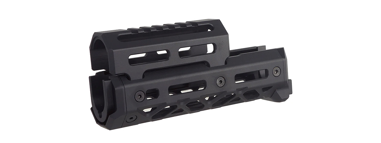 Atlas Custom Works Short M-LOK Handguard for CYMA AK Airsoft Rifle - (Black)