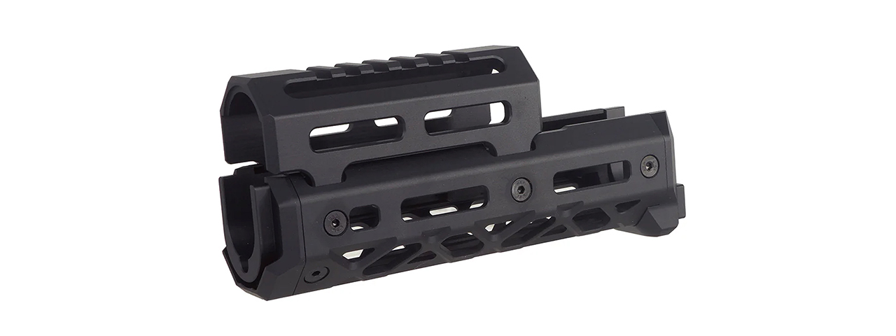 Atlas Custom Works Short M-LOK Handguard for GHK AK GBB Airsoft Rifle - (Black)