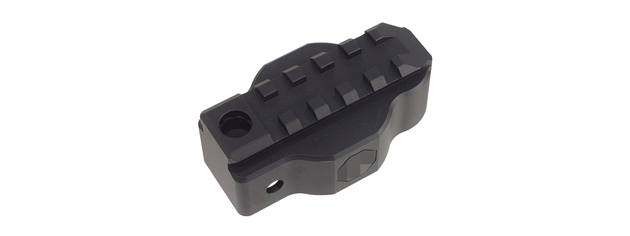 Atlas Custom Works 1913 Rail Stock Adapter for CYMA MP5 AEG Airsoft Rifle - (Black)
