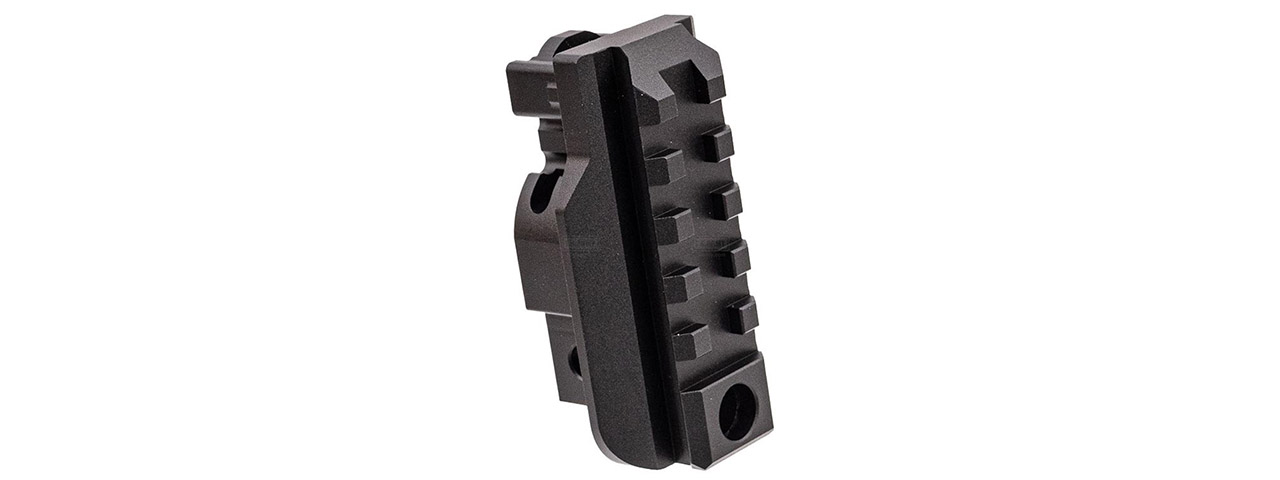 Atlas Custom Works 1913 20mm Stock Adaptor for Archwick B&T AIR APC9K GBB Airsoft Rifles - (Black)