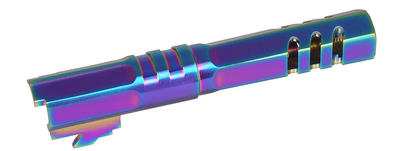 Atlas Custom Works Stainless Hexagon Outer Barrel for Tokyo Marui Hi-Capa 4.3 GBB Airsoft Pistols - (Heat Treated) Atlas Custom Works Stainless Hexagon Outer Barrel for Tokyo Marui Hi-Capa 4.3 GBB Airsoft Pistols - (Heat Treated)