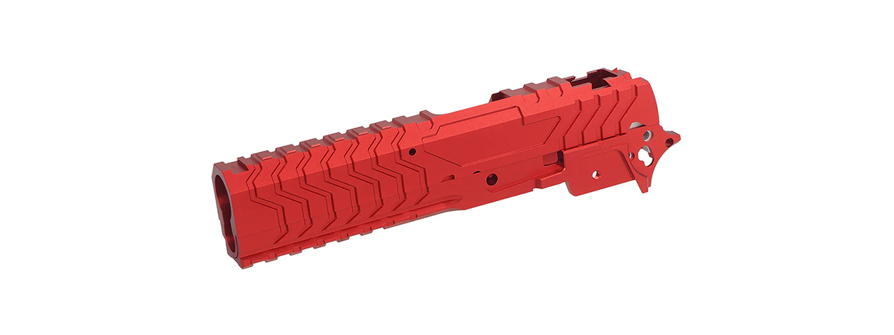 Atlas Custom Works Aluminum Matrix Slide/Frame Kit for Tokyo Marui Hi-Capa GBB Airsoft Pistols - (Red) Atlas Custom Works Aluminum Matrix Slide/Frame Kit for Tokyo Marui Hi-Capa GBB Airsoft Pistols - (Red)