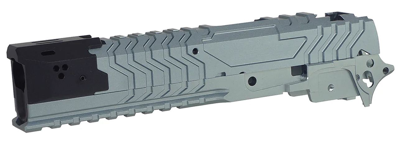 Atlas Custom Works Aluminum Matrix Slide/Frame Kit for Tokyo Marui Hi-Capa GBB Airsoft Pistols - (Gray/Black) Atlas Custom Works Aluminum Matrix Slide/Frame Kit for Tokyo Marui Hi-Capa GBB Airsoft Pistols - (Gray/Black)