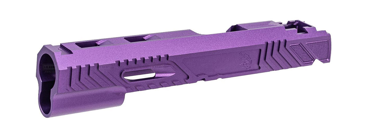 Atlas Custom Works CNC Aluminum Limcat Style WildCat Slide for Tokyo Marui Hi Capa 5.1 GBBP Airsoft Pistols - (Purple)