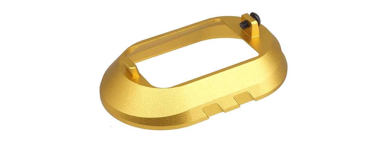 Atlas Custom Works Aluminum Magwell for SIG Air / VFC P320 X-Series Airsoft Guns - (Gold)