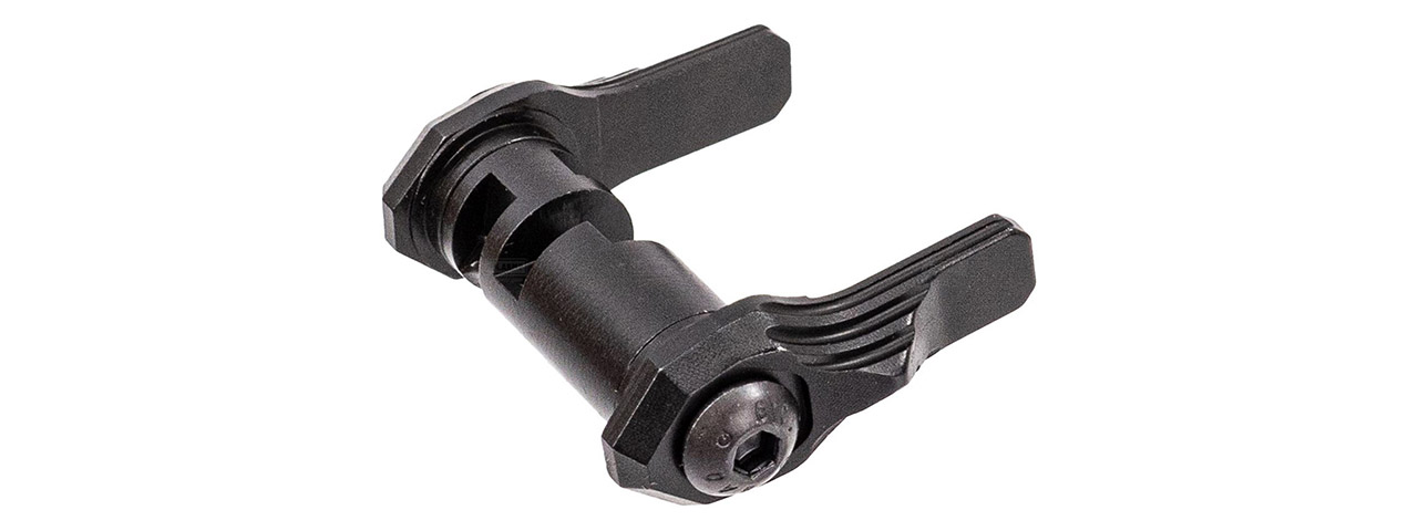 Atlas Custom Works CNC Steel Scalloped Type Ambidextrous Selector for Tokyo Marui MWS GBBR Airsoft Rifles - (Black) Atlas Custom Works CNC Steel Scalloped Type Ambidextrous Selector for Tokyo Marui MWS GBBR Airsoft Rifles - (Black)