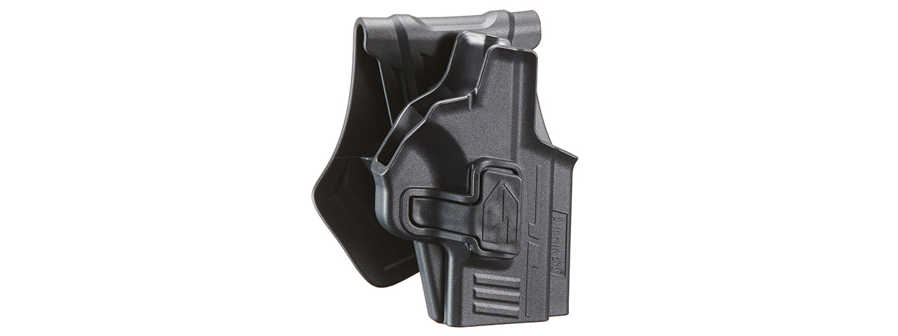 Amomax Tactical Paddle Holster for Springfield Armory XDM Airsoft Pistols - (Black)