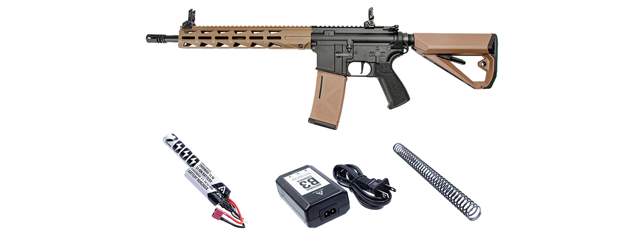 ARCTURUS LWT MK-III Carbine 12" SPORT AEG SE Starter Pack- (Black/Tan)