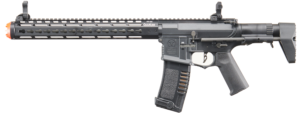 ARES Amoeba Gen5 AM-016 M4 Airsoft AEG with Octarms 13.5" Keymod Handguard - (Black)
