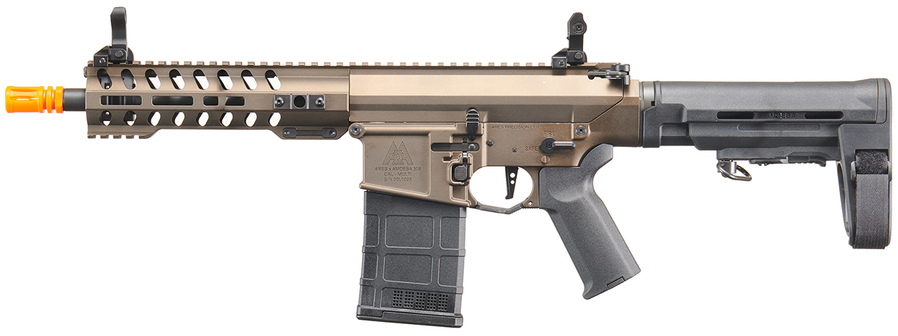ARES Advanced Full Metal AR-308 Airsoft AEG Rifle with ETU - (Dark Earth)