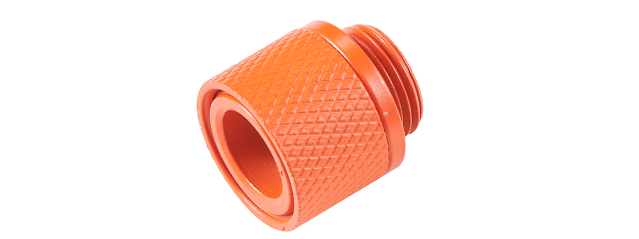 Army Armament 12-14mm Threaded Tip for GBB Pistol Outer Barrels - (Orange)