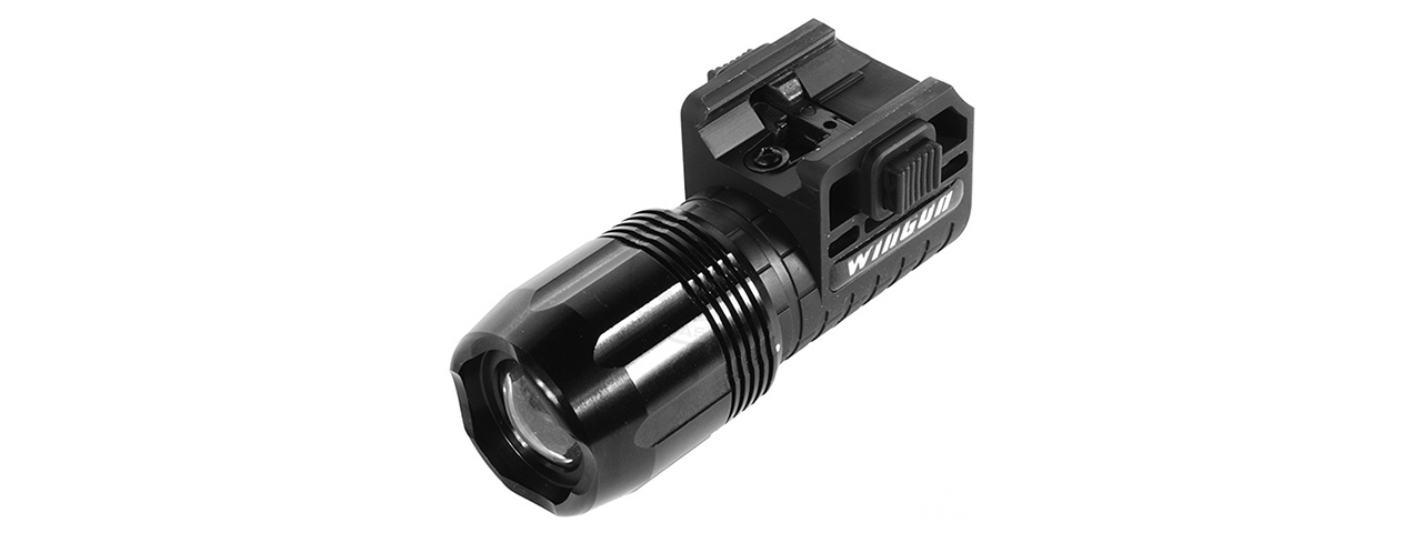 ASG 3W Multifunction LED Flashlight 200 Lumen with 360 Rotation Mounts